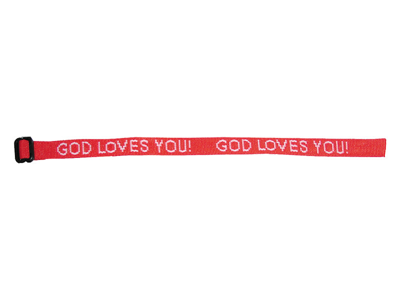 God loves you - Red