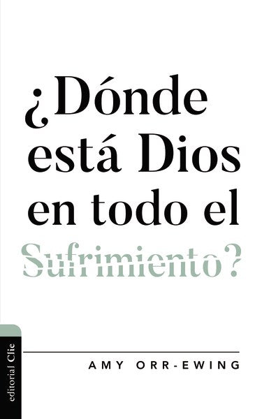 Span-Where Is God In All The Suffering? (?Donde esta Dios en todo el sufrimiento ?)