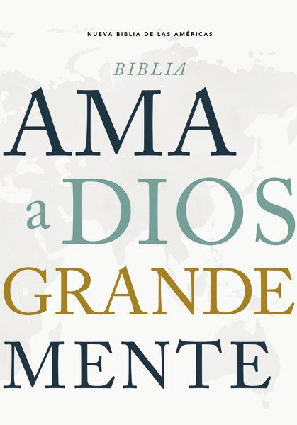 Span-NBLA Love God Greatly Bible (Biblia Ama a Dios Grandemente)-Pink Gold Leathersoft