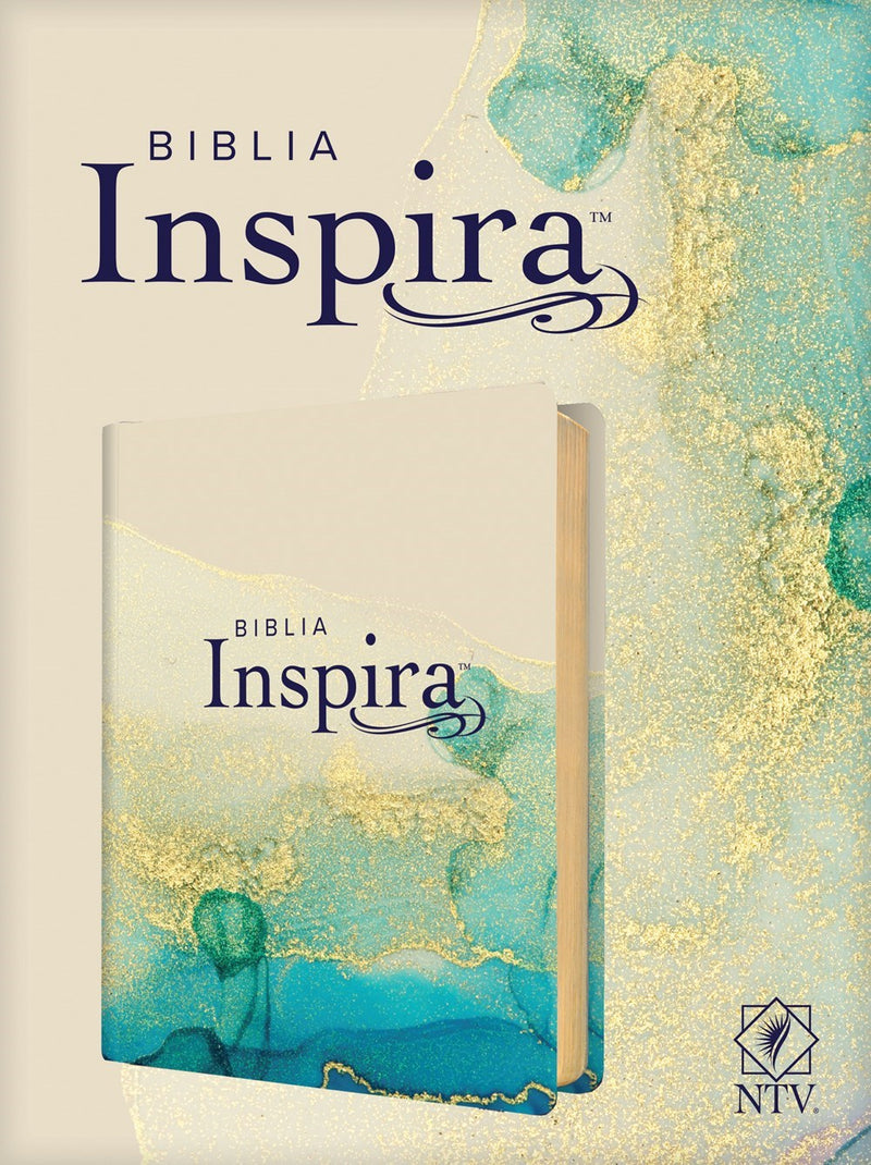 Span-NTV Inspire Bible (Biblia Inspira)-Gold Leatherlike