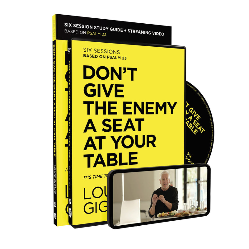 Don't Give The Enemy A Seat At Your Table Study Guide With DVD