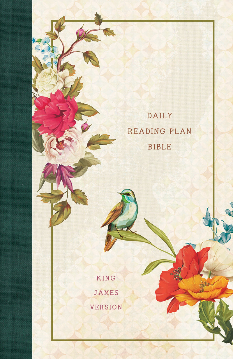 KJV The Daily Reading Plan Bible-Nightingale Hardcover