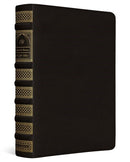ESV Church History Study Bible-Black Genuine Leather