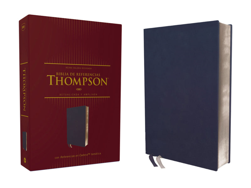 Span-RVR Thompson Chain Reference Bible (Biblia de Referencia Thompson)-Purple Leathersoft 