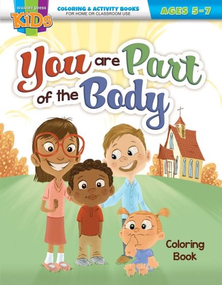 You Are Part Of The Body Coloring Book (Ages 5-7)