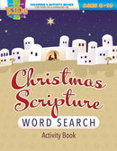 Christmas Scripture Word Search Activity Book (Ages 8-10)