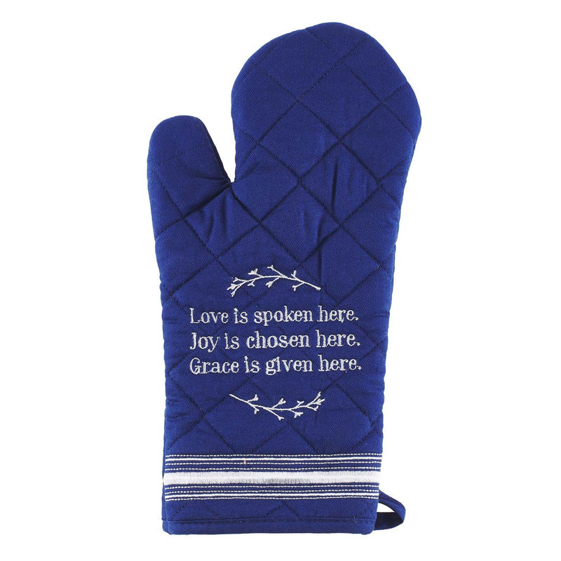 Love Joy Peace - Oven mitt