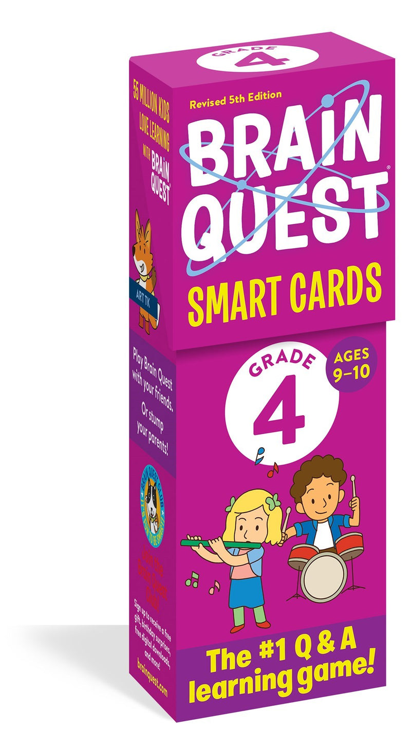 Brain Quest 4th Grade Smart Cards (Revised 5th Edition)