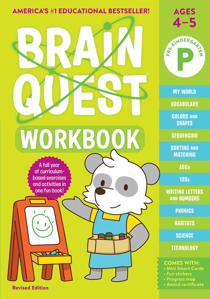 Brain Quest Workbook: Pre-K (Revised Edition)