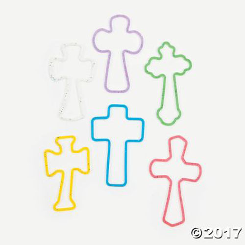 Fun bands - Cross shaped - Set of 12