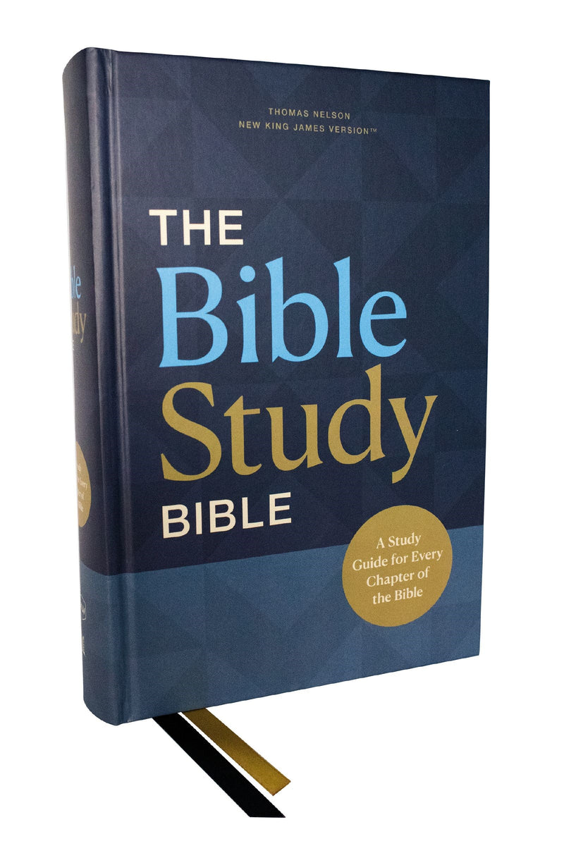 NKJV The Bible Study Bible (Comfort Print)-Hardcover