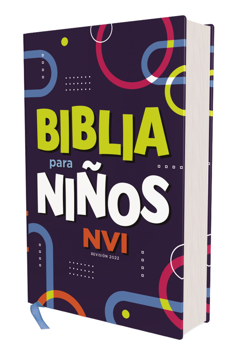 Span-NIV Holy Bible For Kids (Revised Text 2022) (Biblia para Ninos NVI  Texto revisado 2022)-Hardcover