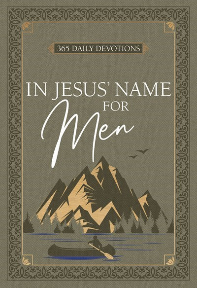 In Jesus' Name For Men-Faux Leather