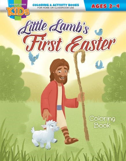 Little Lamb's First Easter Coloring & Activity Book (Ages 2-4)