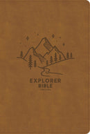 CSB Explorer Bible For Kids-Brown Mountains LeatherTouch