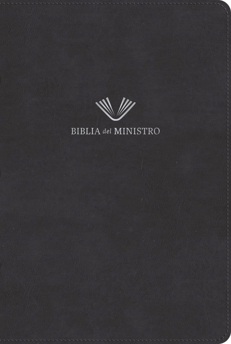 Span-RVR 1960 Minister's Bible  Amplified Version (Biblia del ministro  edicion ampliada)-Black Bonded Leather