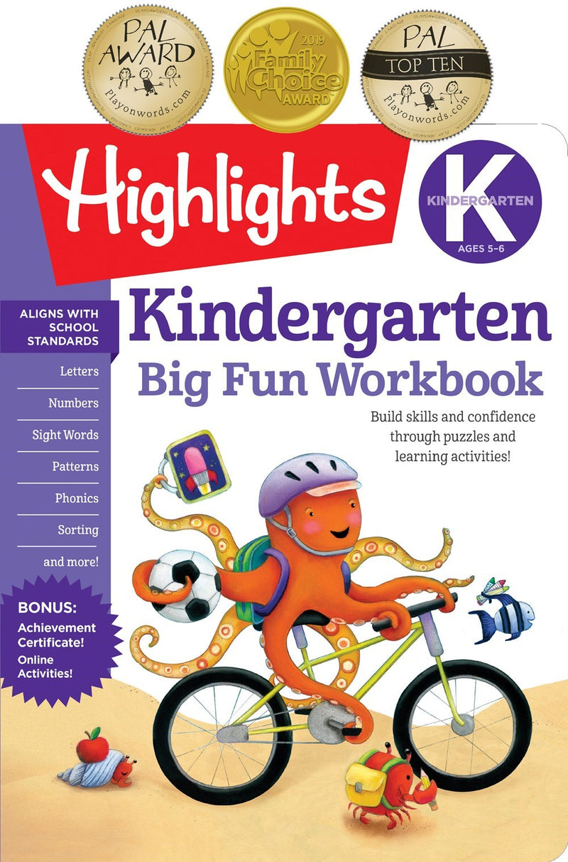 Kindergarten Big Fun Workbook (Highlights)