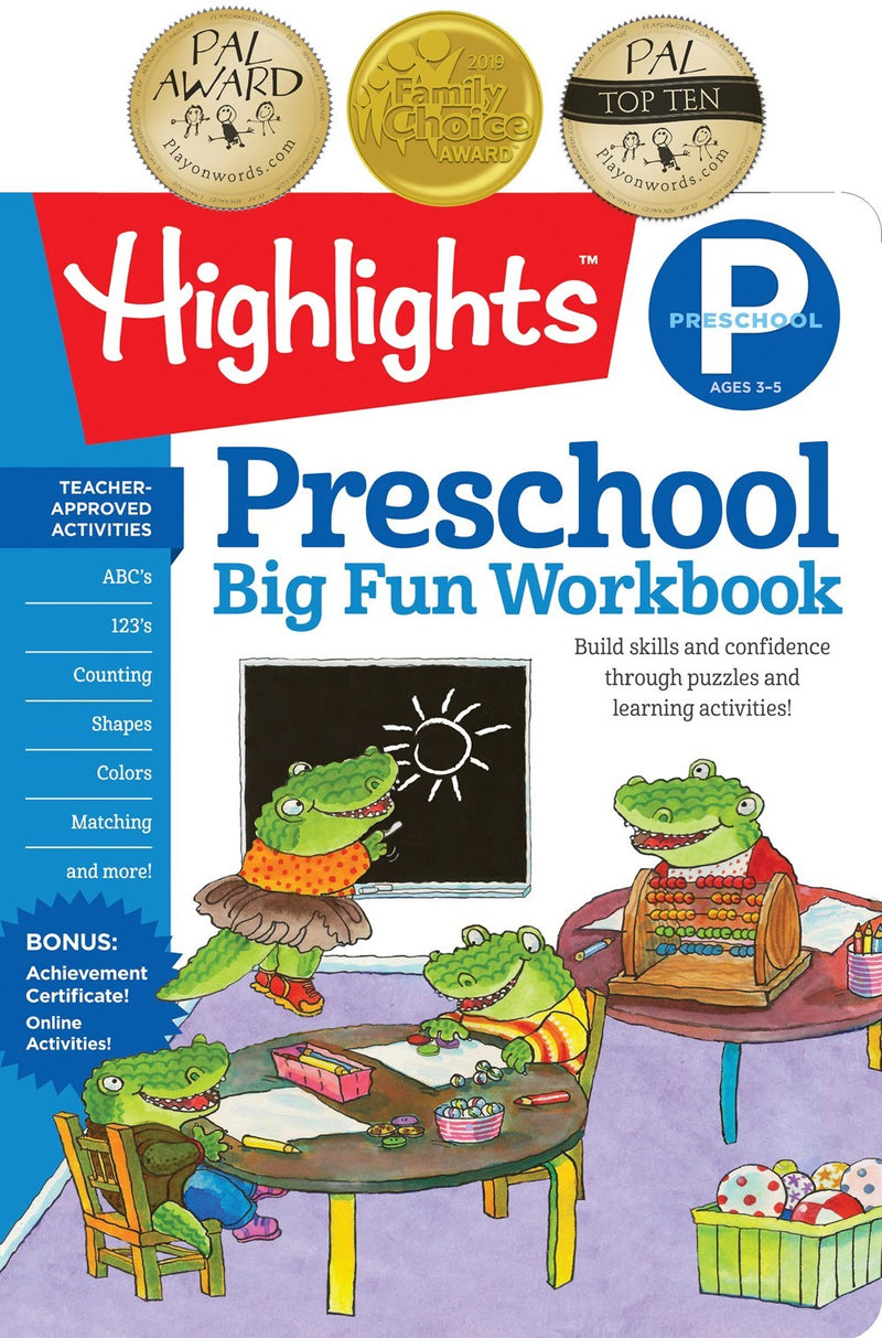 Preschool Big Fun Workbook (Highlights)