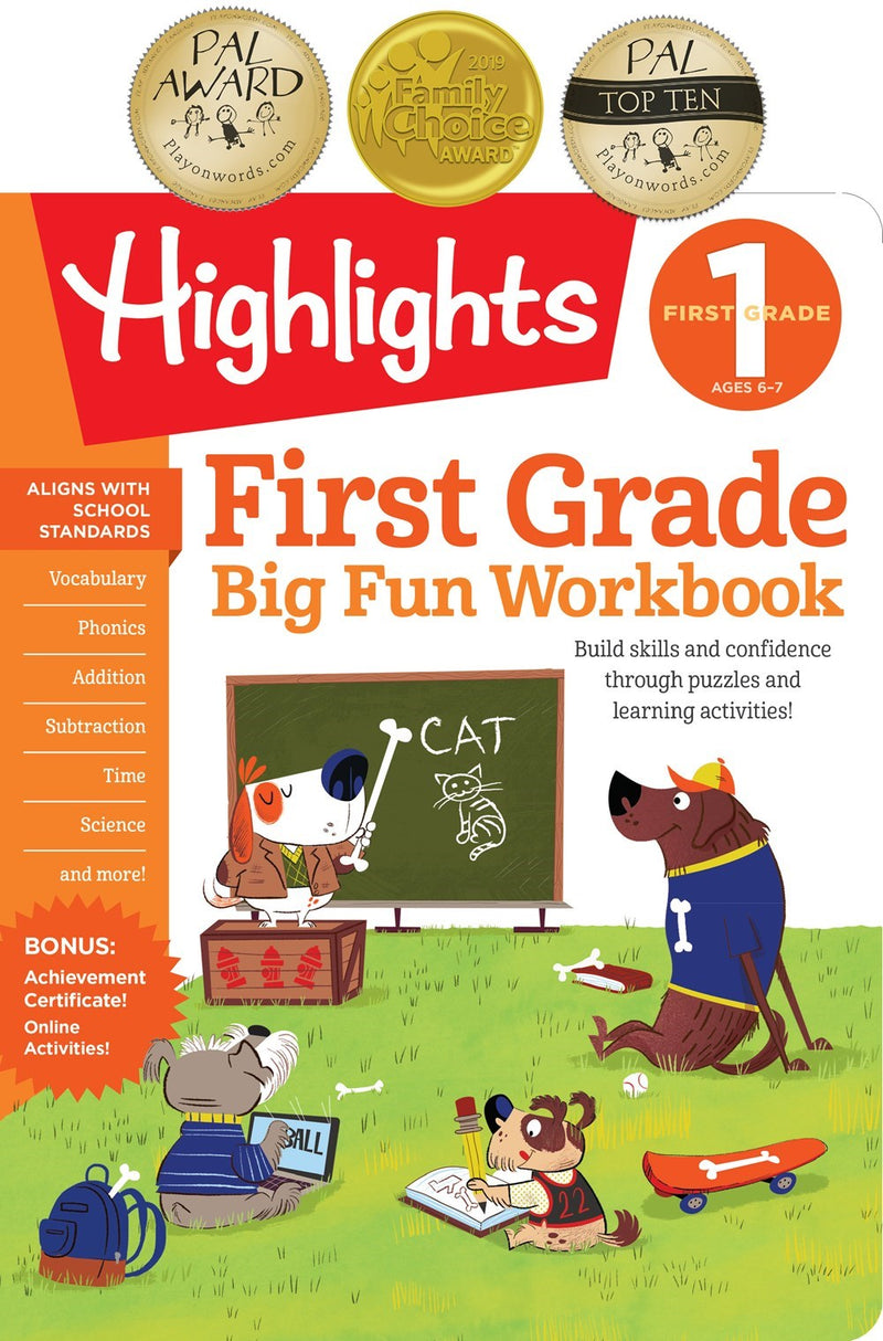 First Grade Big Fun Workbook (Highlights)