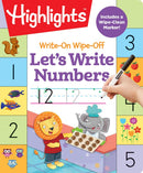 Wipe-On Wipe-Off Let's Write Numbers (Highlights)