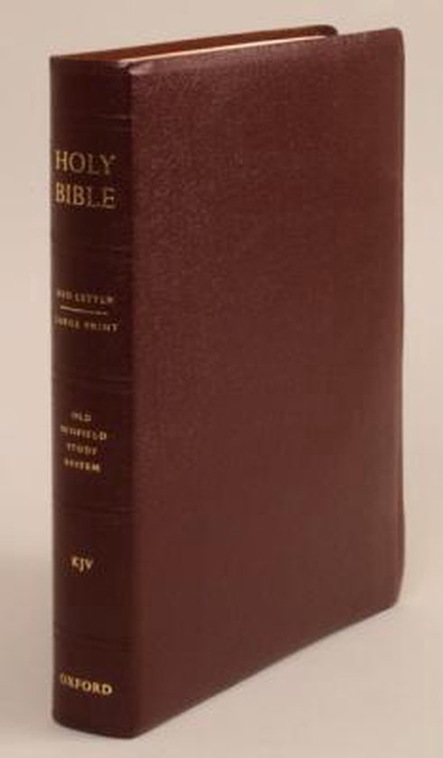 Old Scofield Study Bible - Burg.