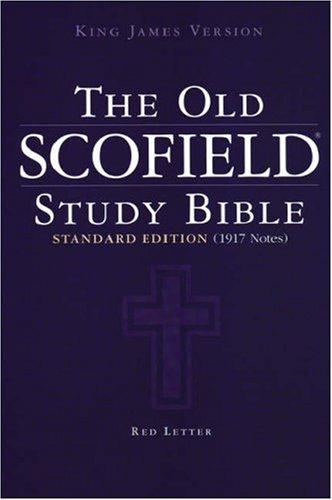 Old Scofield Study Bible