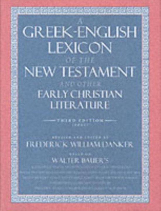 A Greek-English Lexicon o