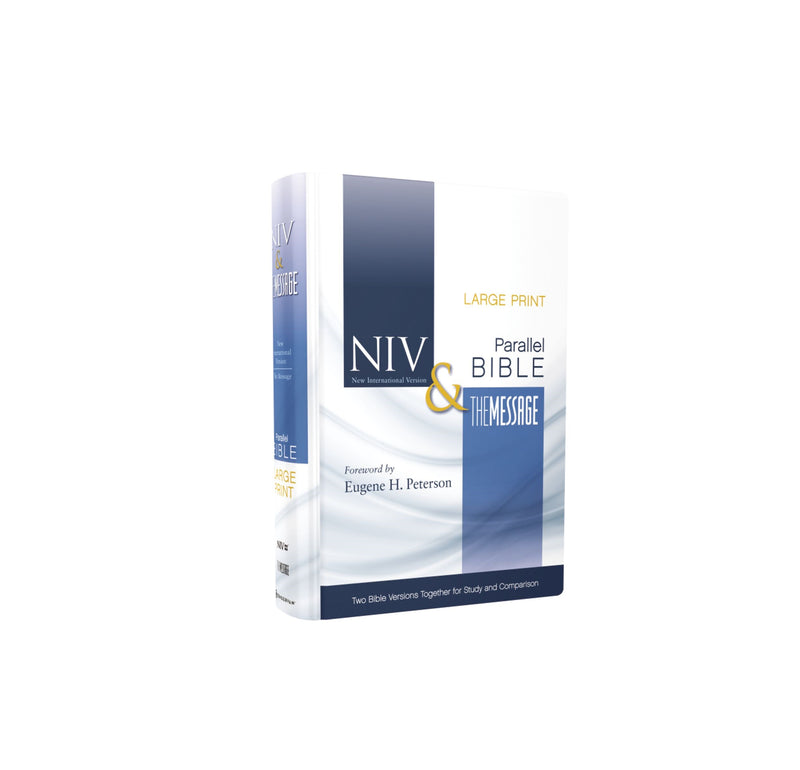 NIV & Message Side-By-Side Bible/Large Print-Hardcover