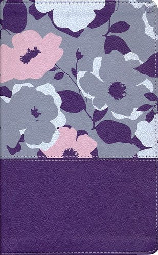 NIV Thinline Bible (Comfort Print)-Dark Orchid/Grape Leathersoft 