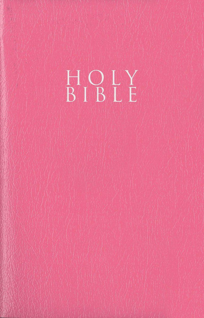 NIV Gift & Award Bible (Comfort Print)-Pink Leather-Look