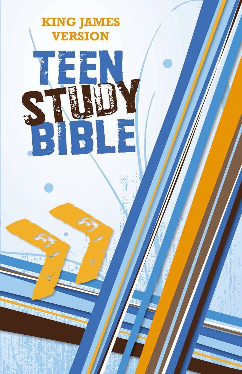 KJV Teen Study Bible-Hardcover