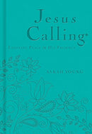 Jesus Calling (Deluxe Edition)-Teal LeatherSoft