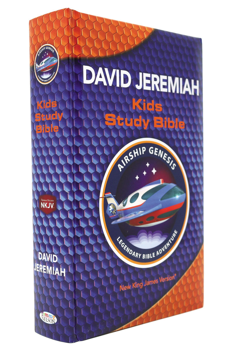 NKJV Airship Genesis Kids Study Bible (David Jeremiah)-Hardcover