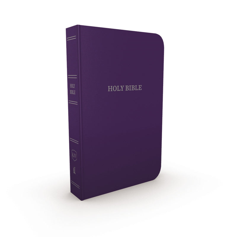 KJV Gift & Award Bible (Comfort Print)-Purple Leatherflex