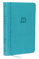 KJV Thinline Bible/Large Print (Comfort Print)-Teal Leathersoft