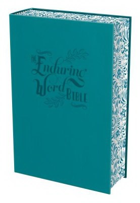 ESV The Enduring Word Bible-Teal Imitation Leather Over Board