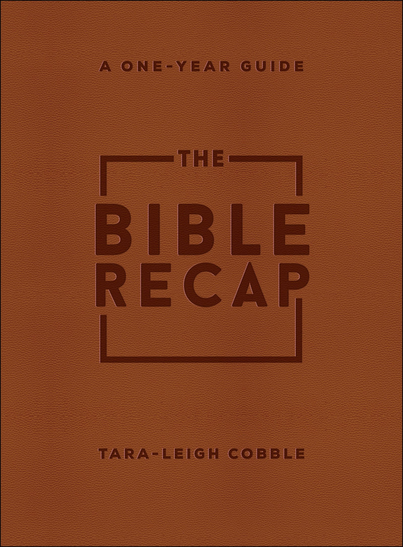 The Bible Recap (Deluxe Edition)-Brown Imitation Leather