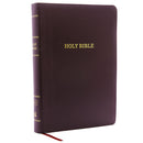 KJV Giant Print Reference Bible (Comfort Print)-Burgundy Bonded Leather
