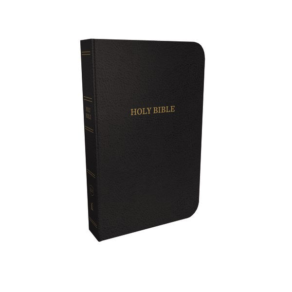 KJV Super Giant Print Reference Bible (Comfort Print)-Black Leatherflex Indexed