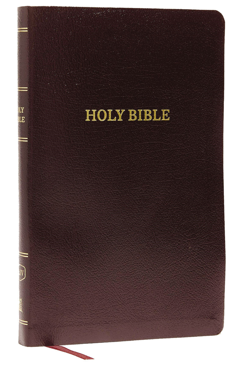 KJV Thinline Reference Bible (Comfort Print)-Burgundy Bonded Leather Indexed