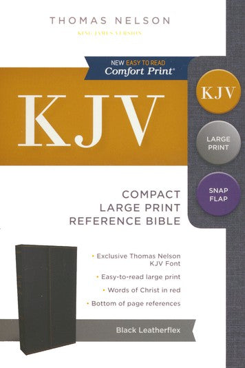 Compact lp ref bible snapflap black