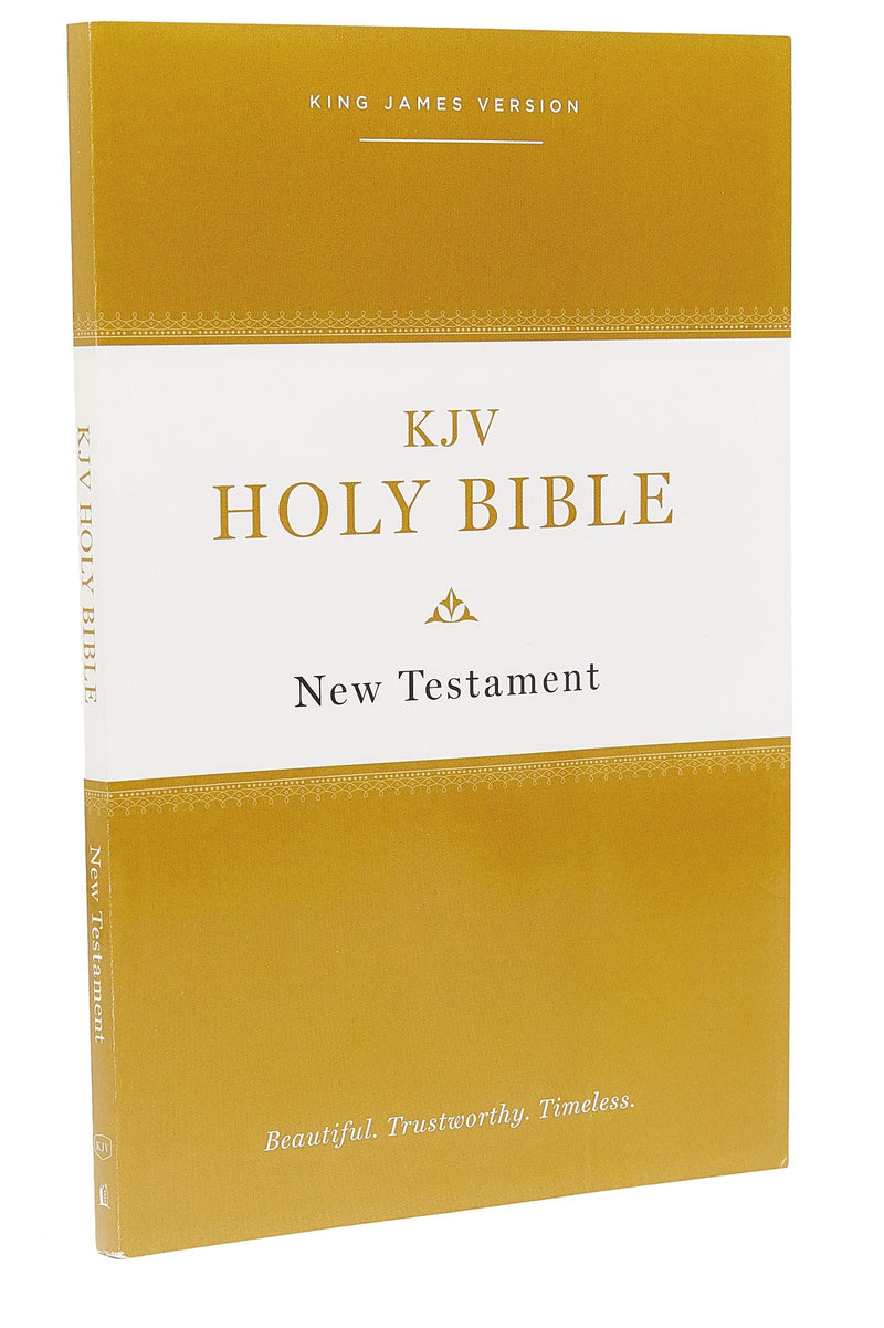 KJV Holy Bible New Testament (Comfort Print)-Softcover