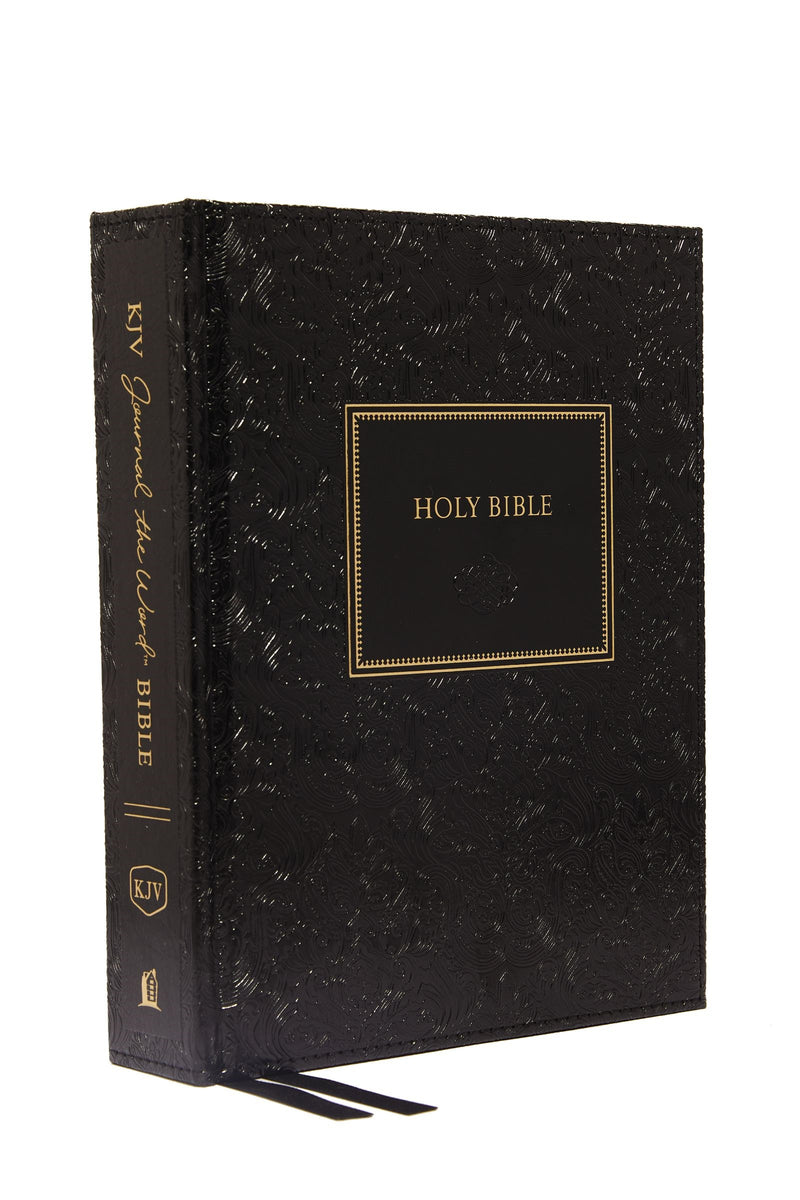 KJV Journal The Word Bible (Comfort Print)-Black Leathersoft 