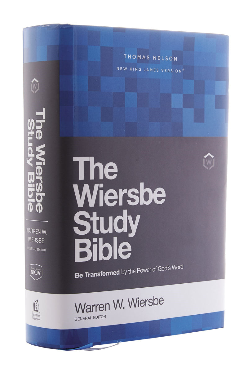 NKJV Wiersbe Study Bible (Comfort Print)-Hardcover