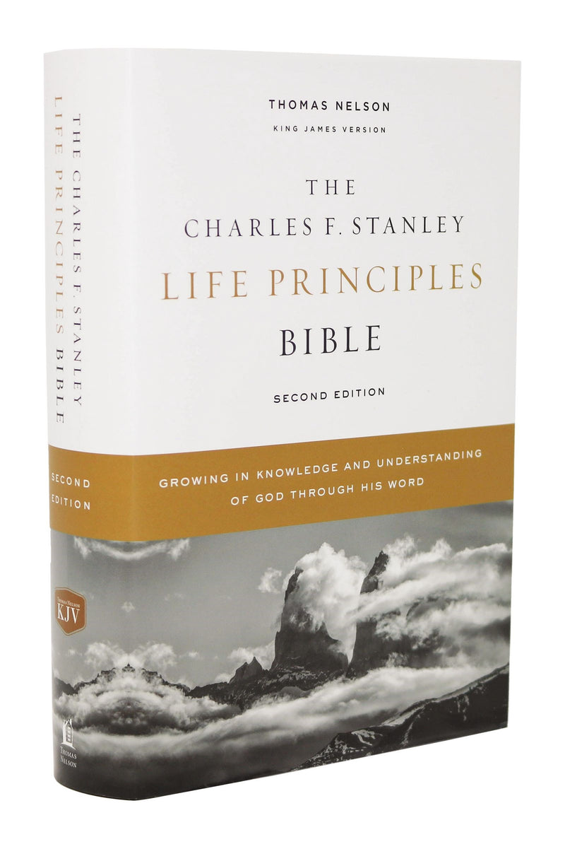 KJV Charles F. Stanley Life Principles Bible (2nd Edition) (Comfort Print)-Hardcover