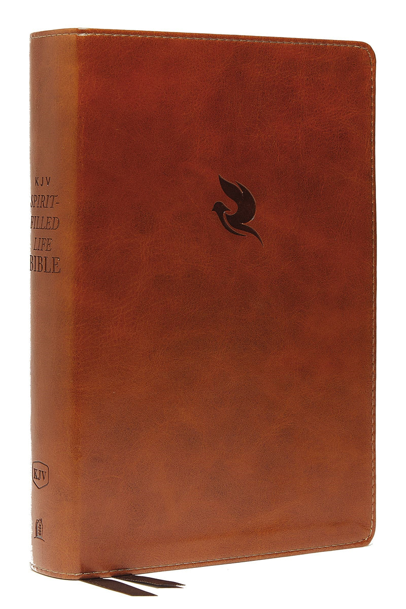 KJV Spirit-Filled Life Bible (Third Edition) (Comfort Print)-Brown Leathersoft 