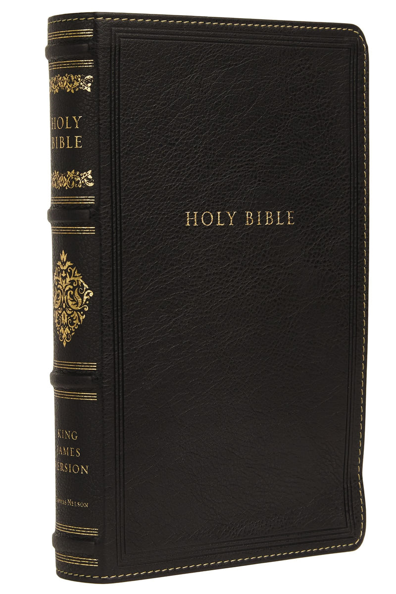 KJV Personal Size Reference Bible  Sovereign Collection (Comfort Print)-Black Leathersoft Indexed 