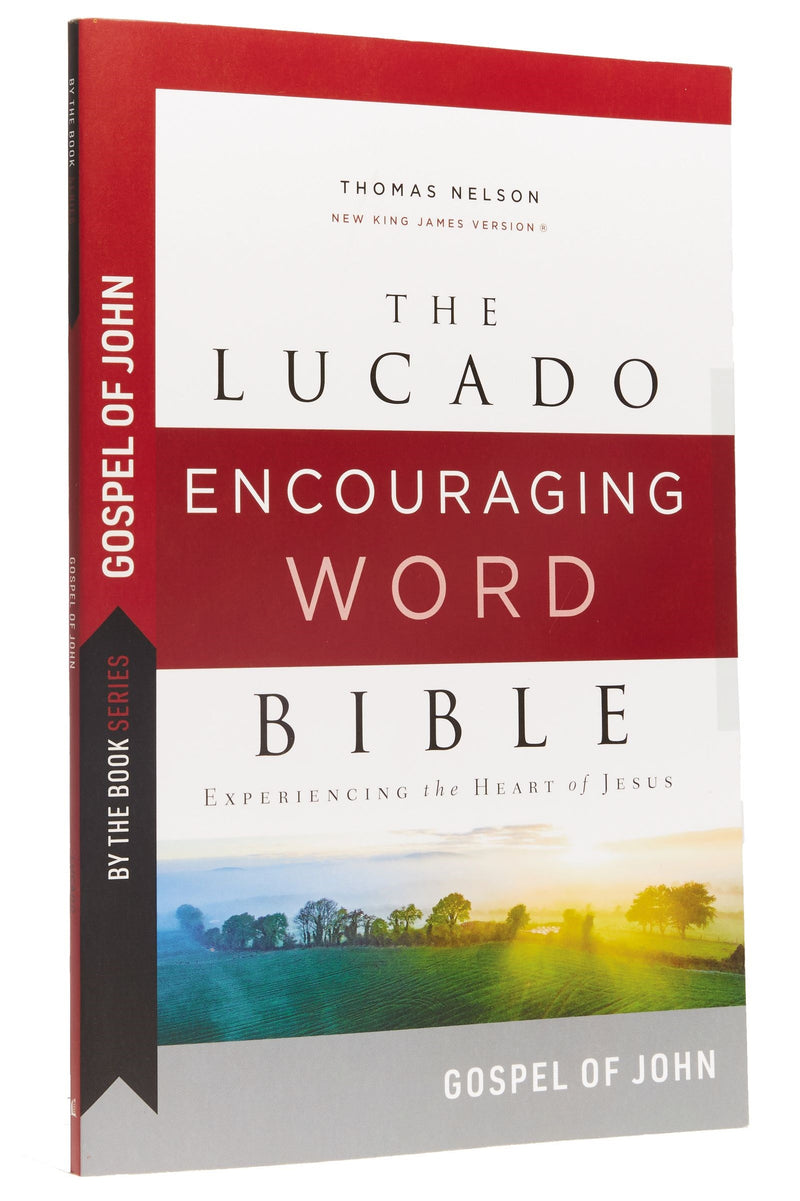 NKJV Lucado Encouraging Word Bible: Gospel of John (Comfort Print)-Softcover