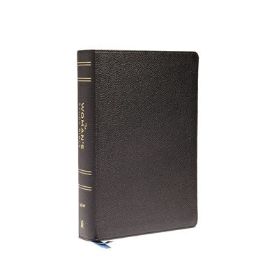 NIV The Woman's Study Bible (Full Color)-Black Genuine Leather Indexed