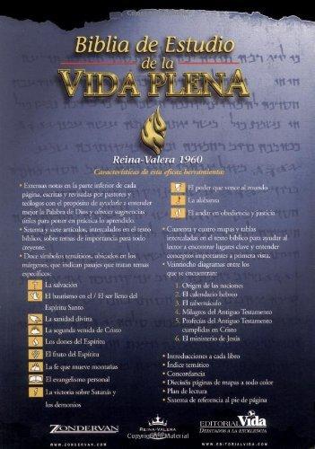 Biblia de Estudio de la Vida Plena RVR 1